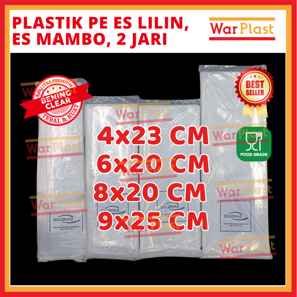 Plastik PE Es Mambo/Es Lilin/Sambal