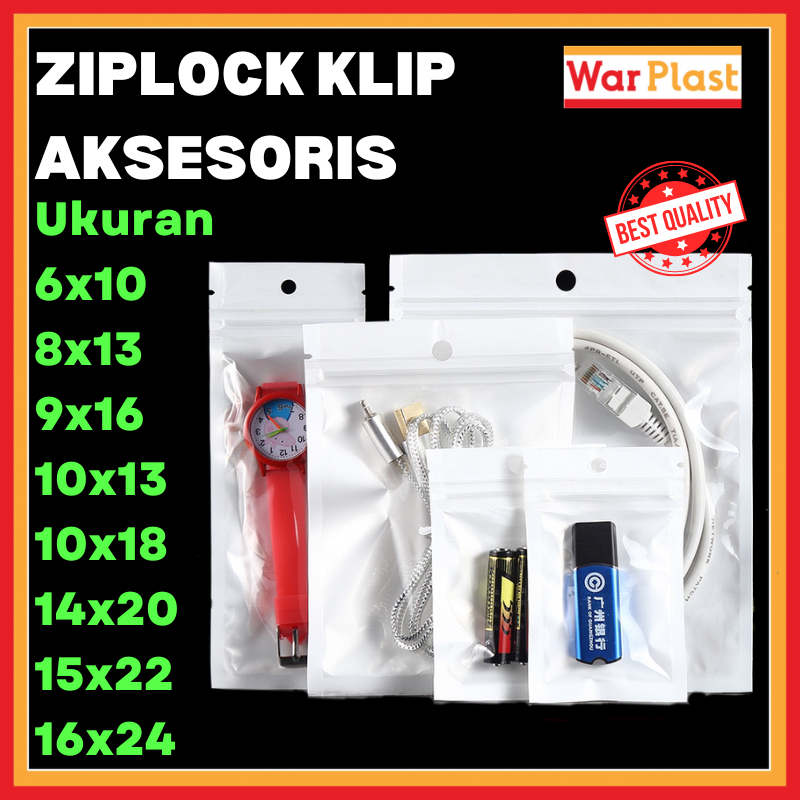 Plastik Ziplock Klip Aksesoris