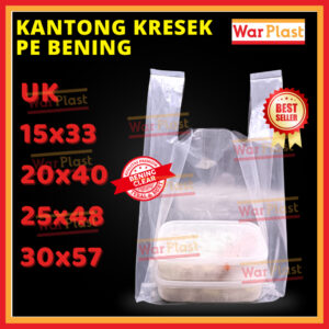 Kantong Plastik Kresek PE Bening