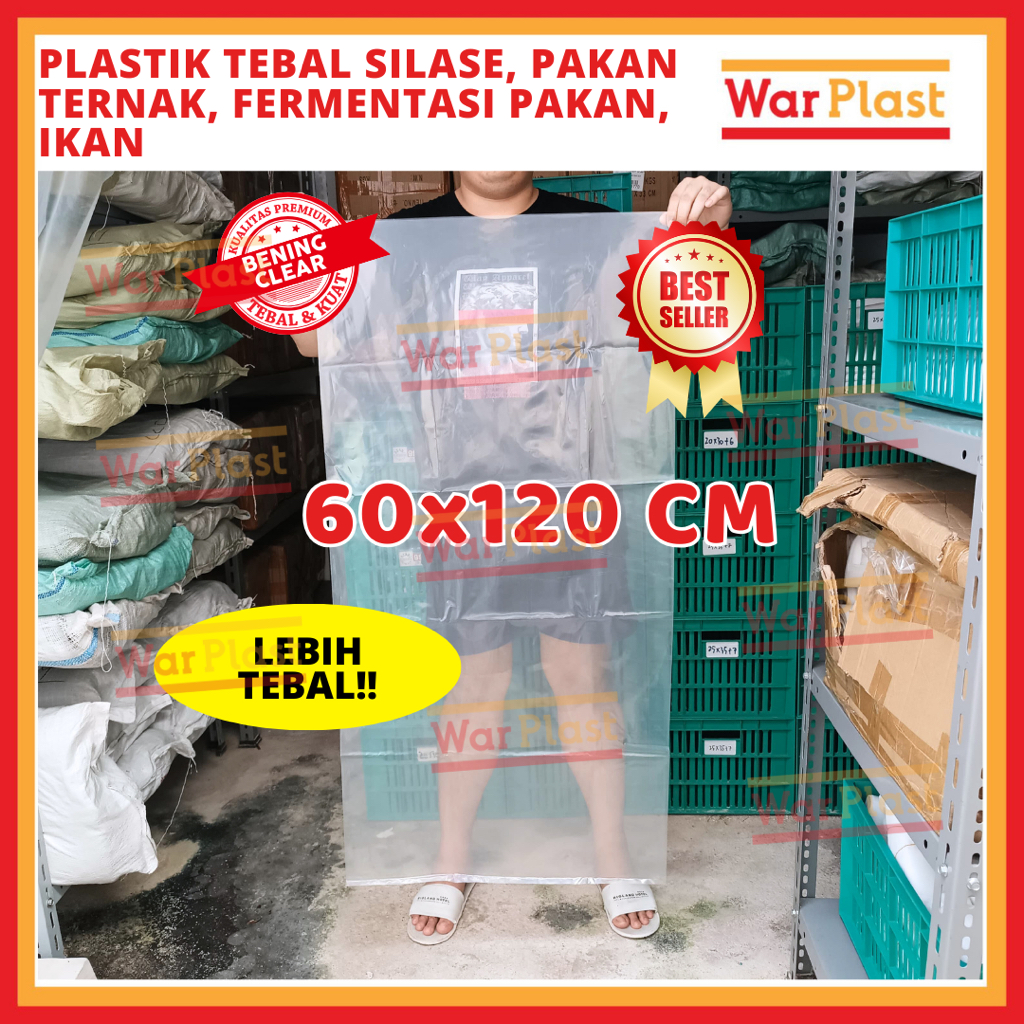 Plastik PE Tebal untuk Silase Fermentasi Pakan Ternak