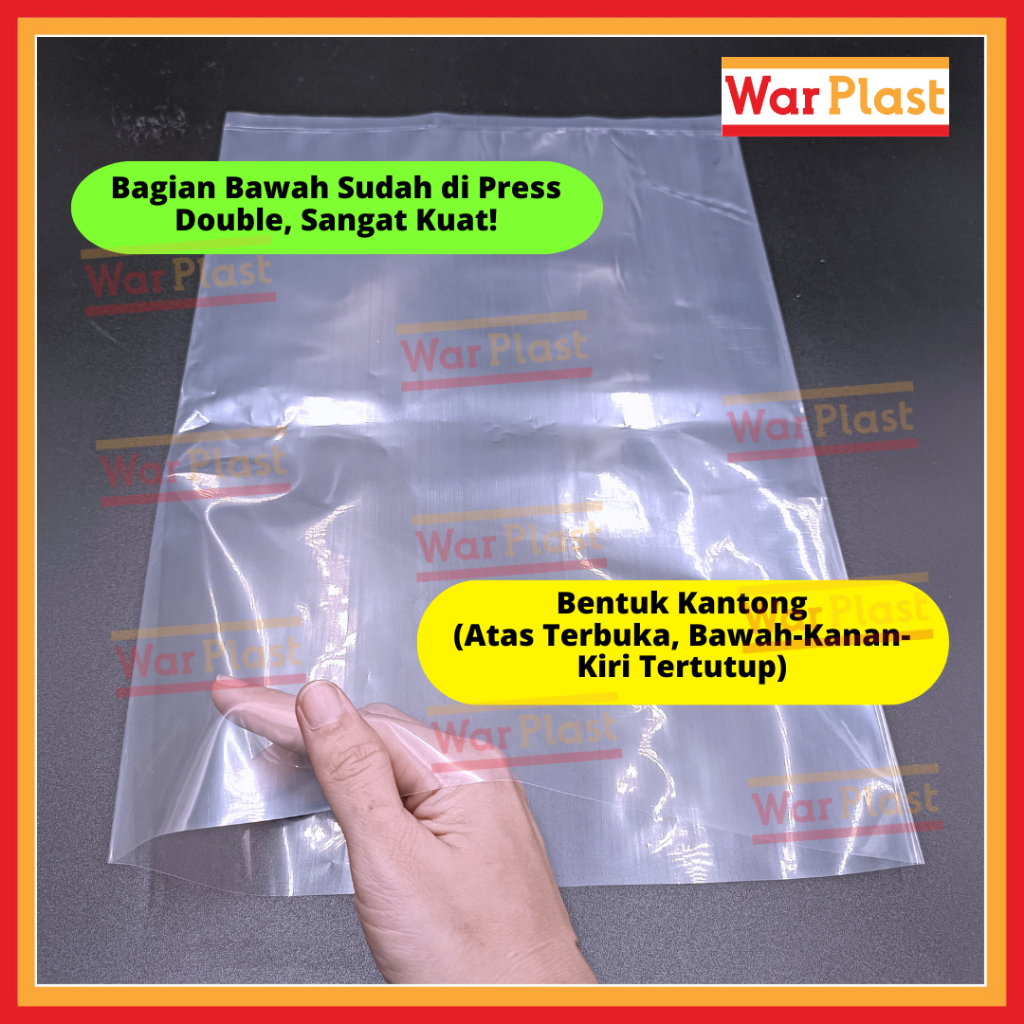 Plastik PE Bening Kantong - Image 3