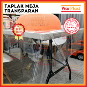Taplak Meja Transparan