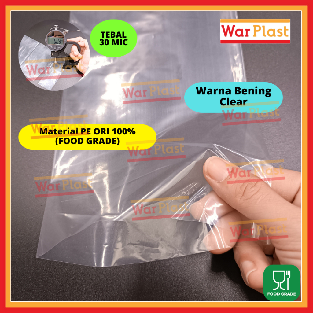 Plastik PE untuk Minyak / Santan / Gula / Es Batu / Makanan Kiloan berbentuk Kantong - Image 2