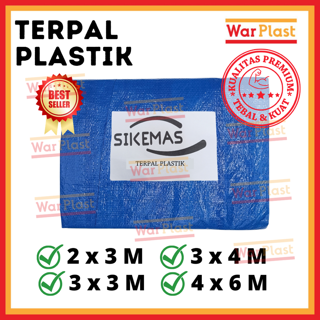 Terpal Plastik Jadi Merek SIKEMAS