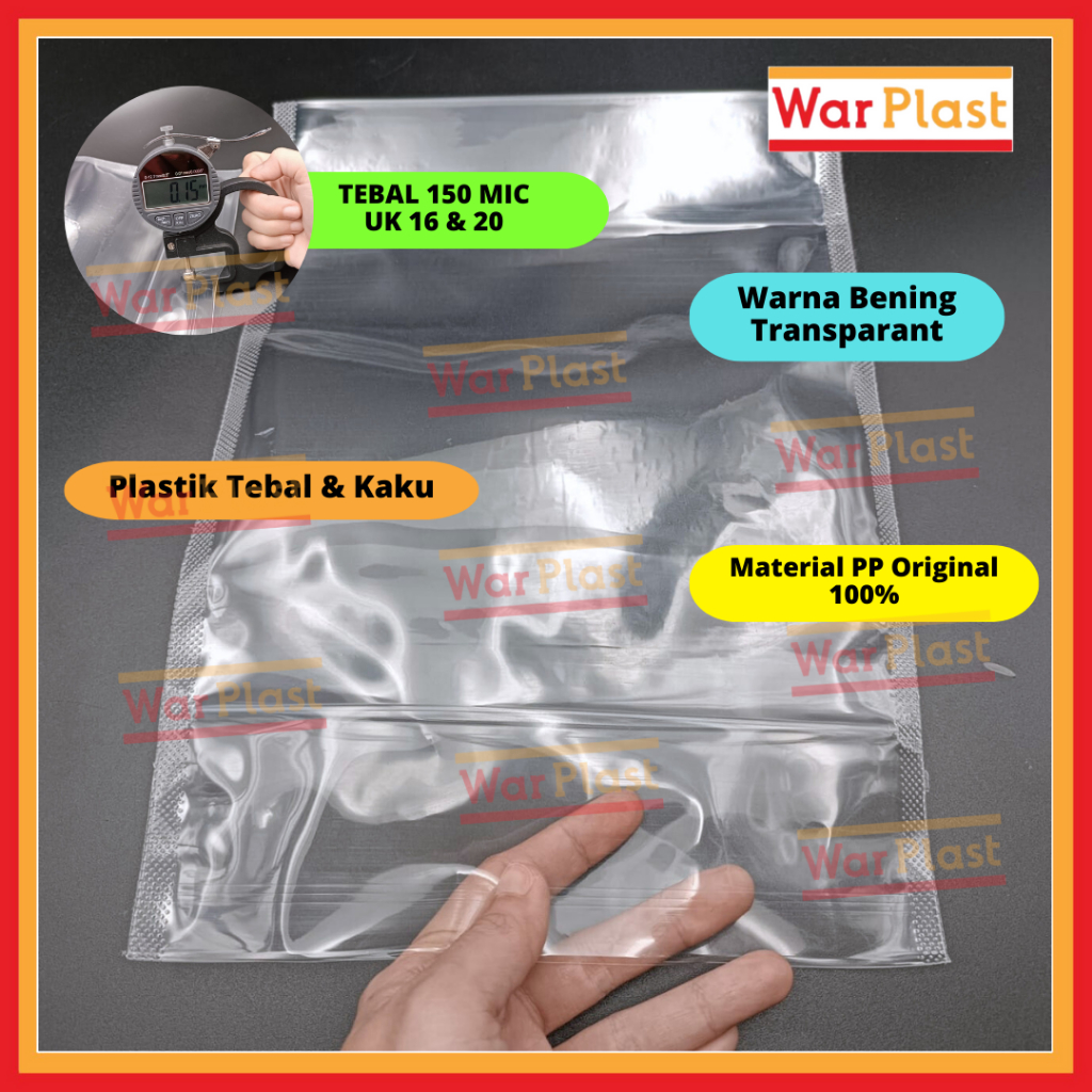 Plastik PP Standing Pouch (STP) Seal Lebar - Image 2