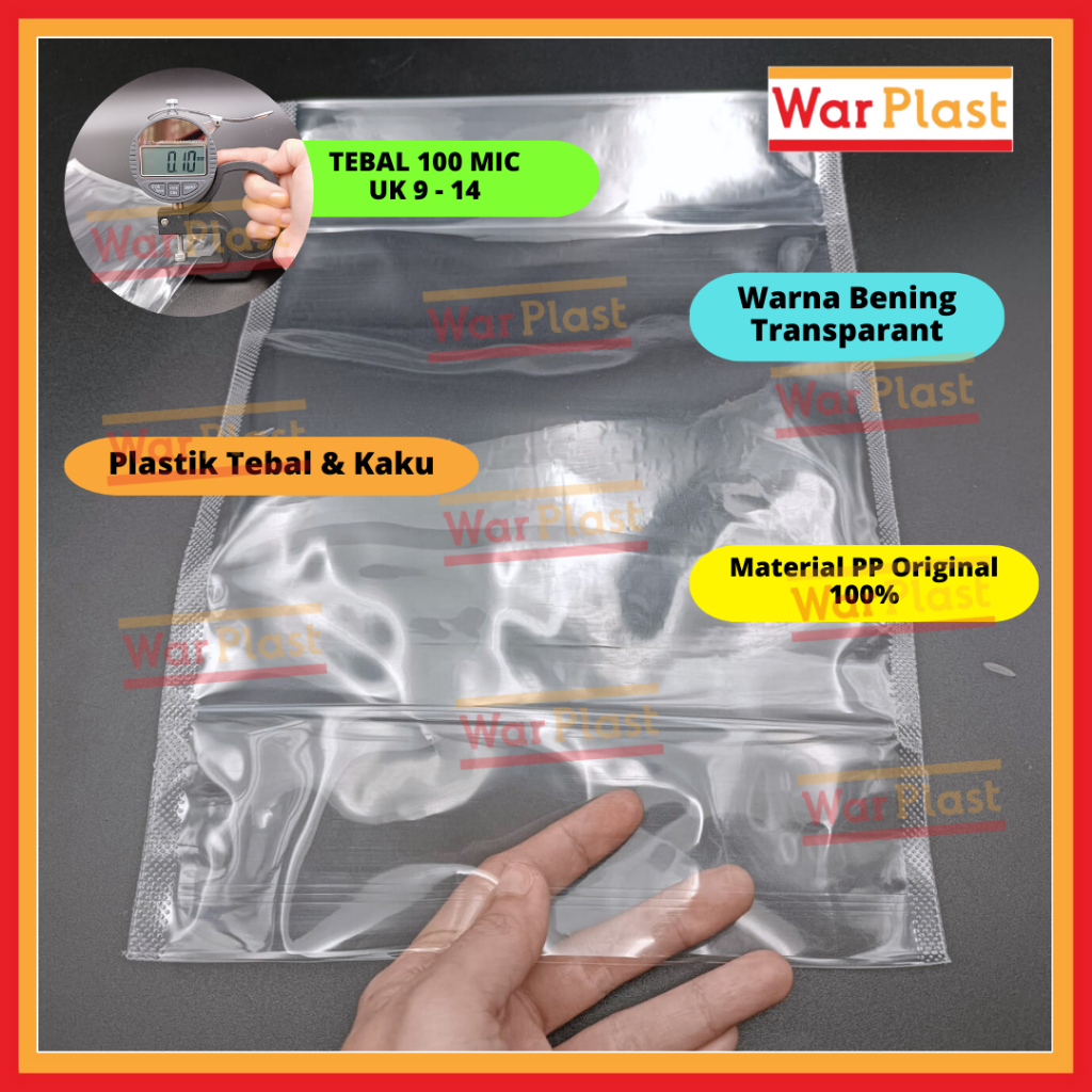 Plastik PP Standing Pouch (STP) Seal Lebar - Image 3