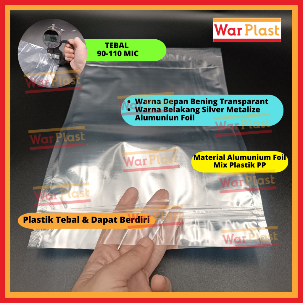 Plastik Standing Pouch Alumuniun Foil - Image 2