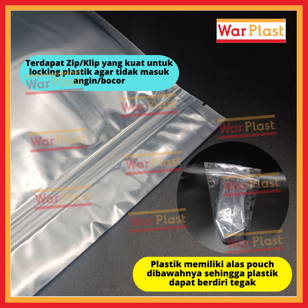 Plastik Standing Pouch Alumuniun Foil - Image 3