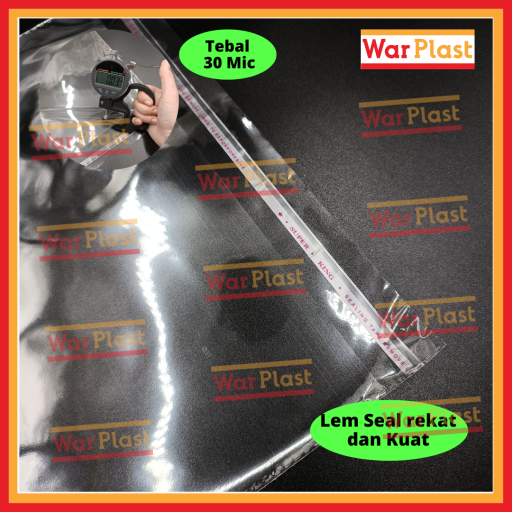 Plastik OPP dengan Seal - Image 3