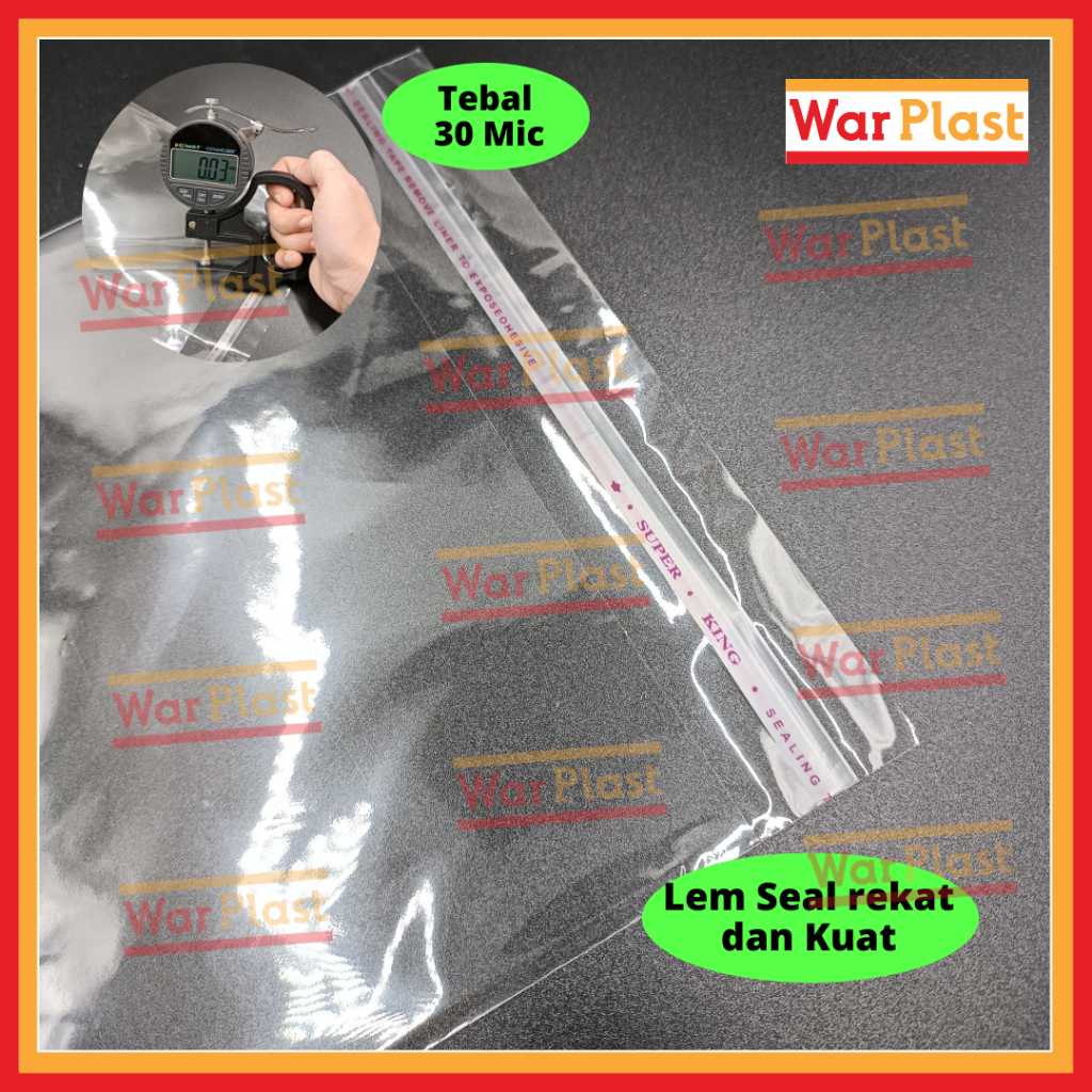 Plastik OPP dengan Seal - Image 3