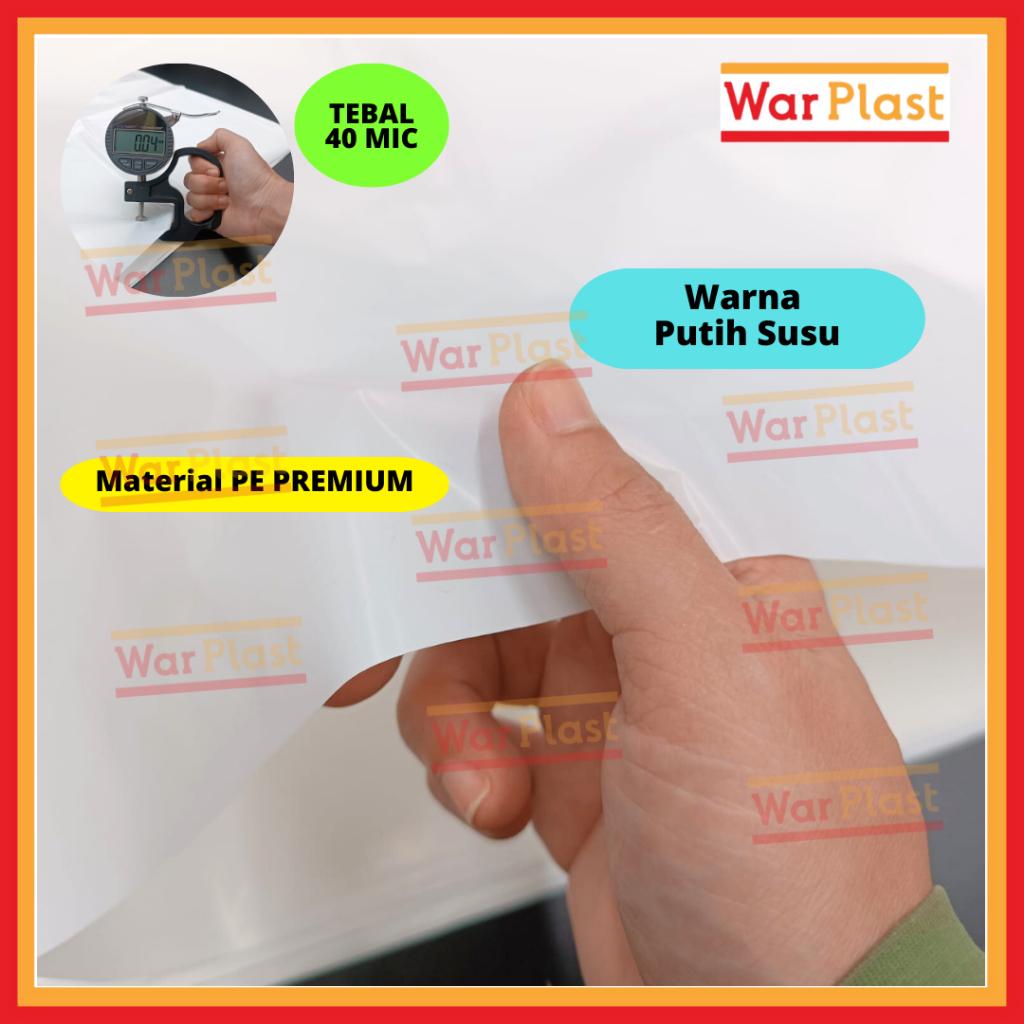 Plastik PE Putih Susu - Image 2