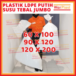 Plastik PE Putih Susu