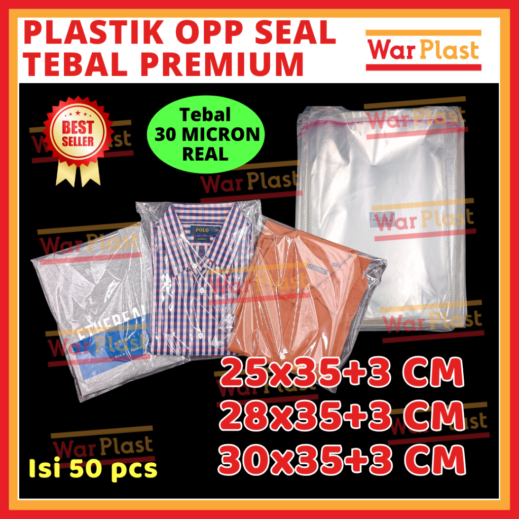 Plastik OPP dengan Seal