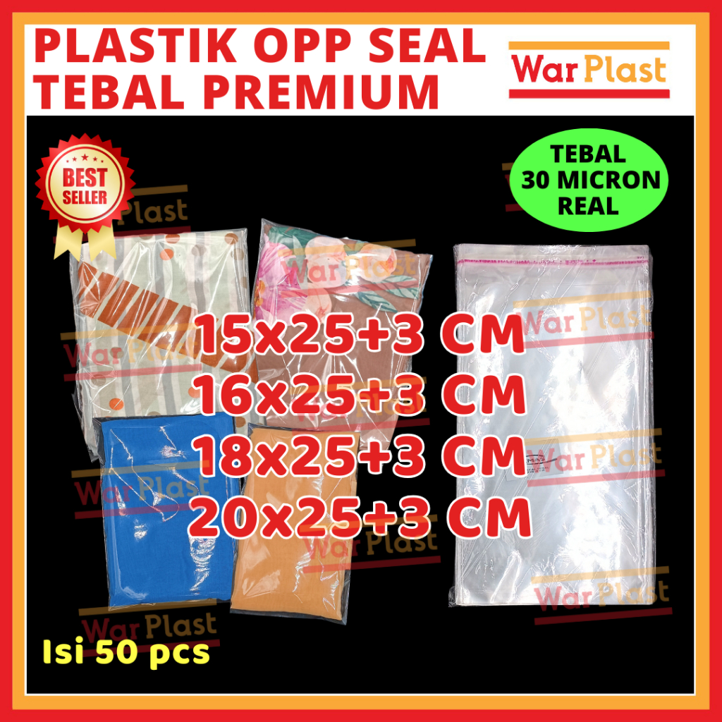 Plastik OPP dengan Seal