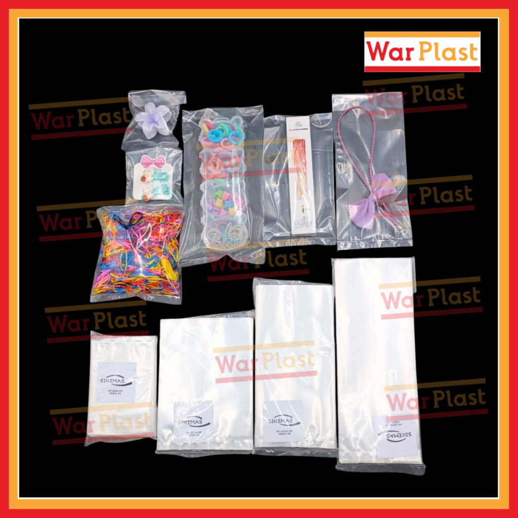 Plastik PP Bening Sikemas Ukuran Kecil - Image 4