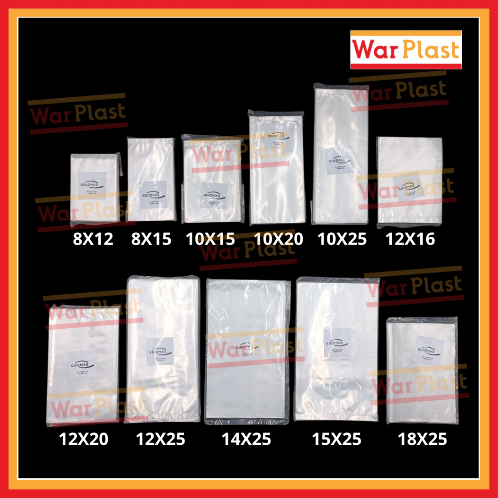 Plastik PP Bening Sikemas Ukuran Kecil - Image 5