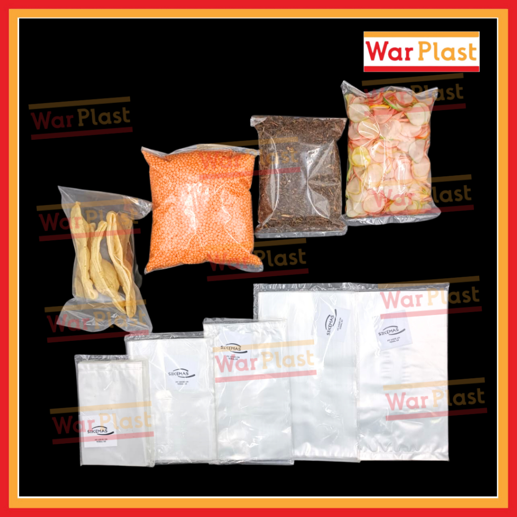 Plastik PP Bening Sikemas Ukuran Kecil - Image 3