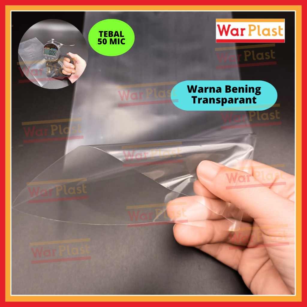 Plastik PP Bening Sikemas Ukuran Kecil - Image 2