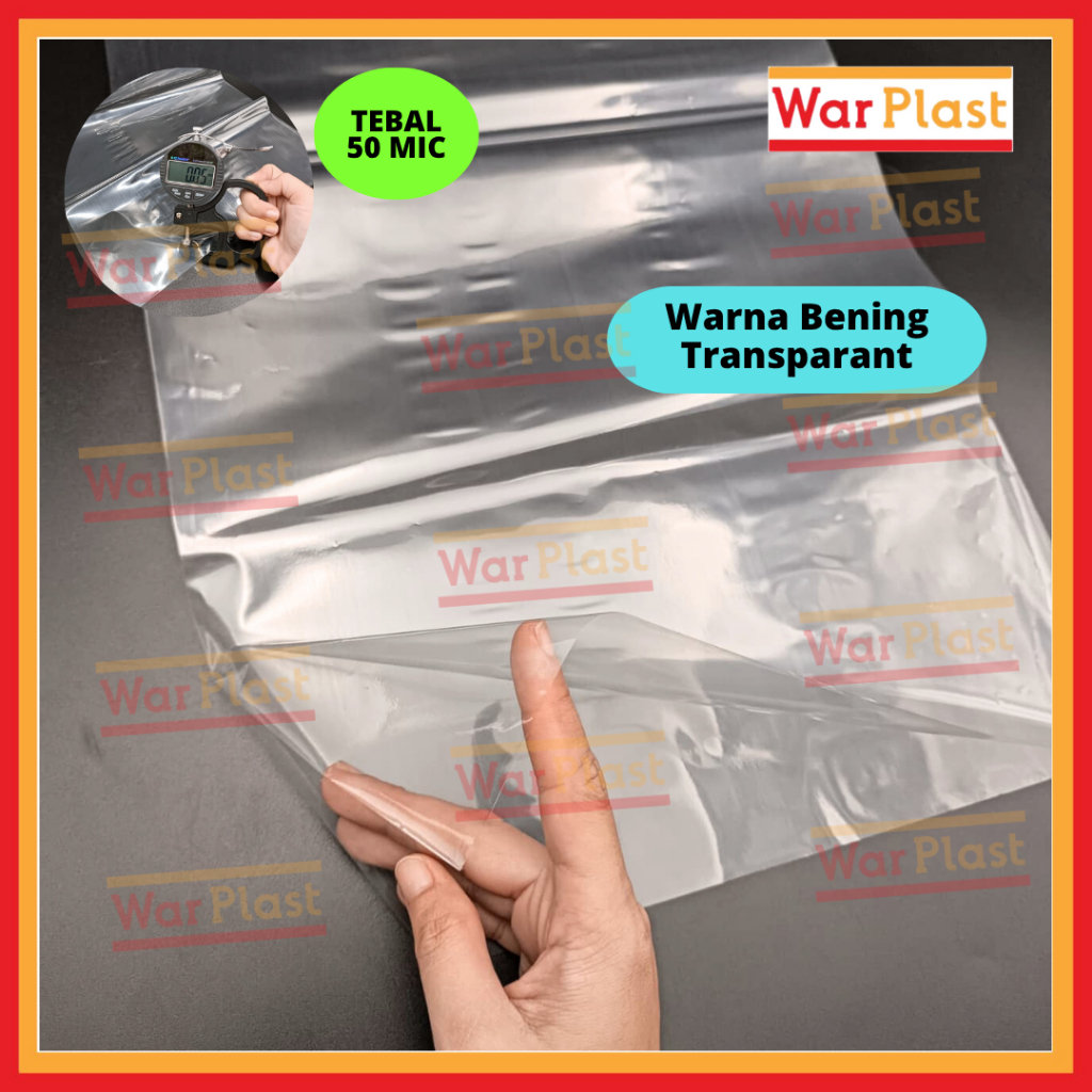 Plastik PP Bening Sikemas Ukuran Besar - Image 2