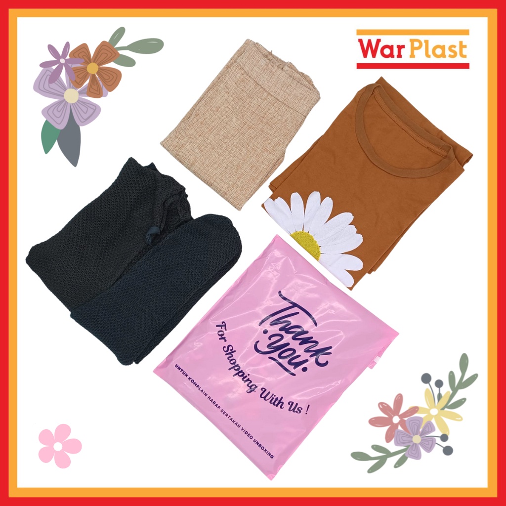 Plastik Motif Thank You dan Unboxing Polymailer Motif Thank You dan Unboxing Tebal Premium Murah - Image 4