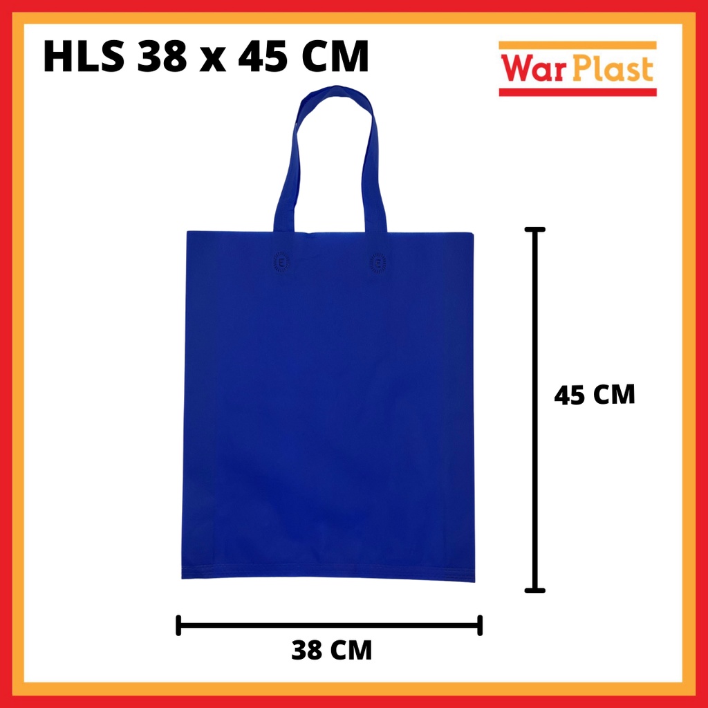 Tas Kain Spunbond Goodie Bag Tote Bag Tali Ukuran Jumbo Besar Kecil 25x35 , 30x40 , 38x45 Untuk Kantong Belanja Lipat Souvenir Tas Ultah Hampers Tas Baju - Image 6