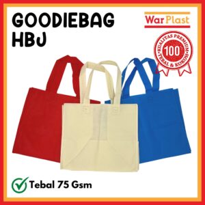 Tas Spunbound Box Goodie Bag Kotak 26x32 cm tas box kue tas souvenir promosi ultah tas kain polos