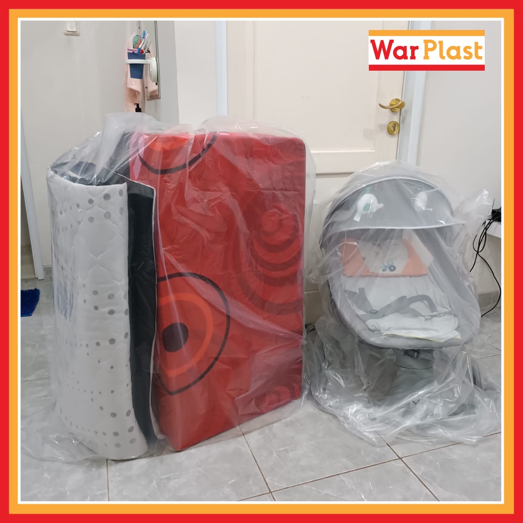 Plastik JUMBO 120x200cm & 90x120 TEBAL PE Anti Sobek Bocor Air Karung Bening Plastik Laundry Besar - Image 5