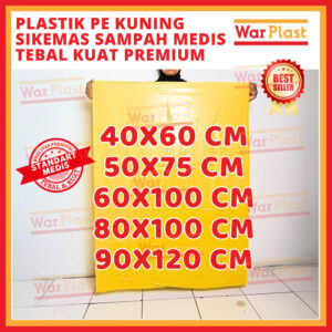 Plastik PE Sampah Kuning / Medis